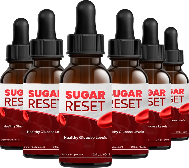 SugarReset 6 Bottles package